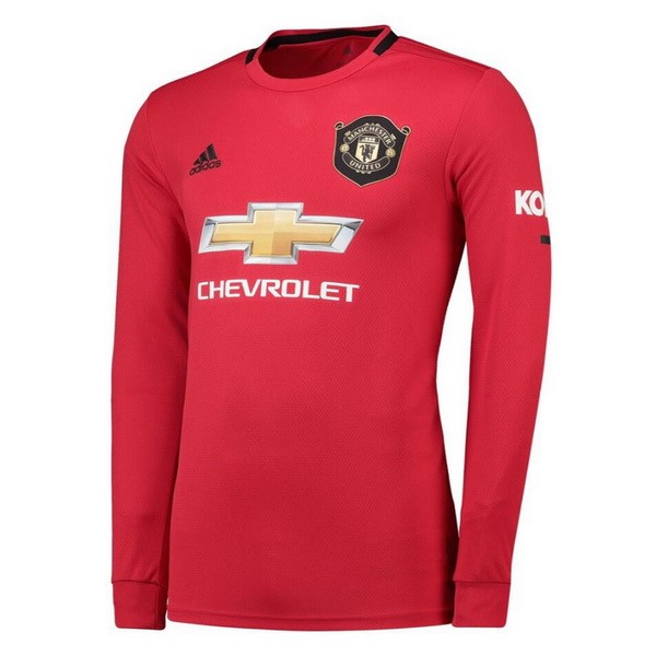 Maillot Football Manchester United Domicile ML 2019-20 Rouge
